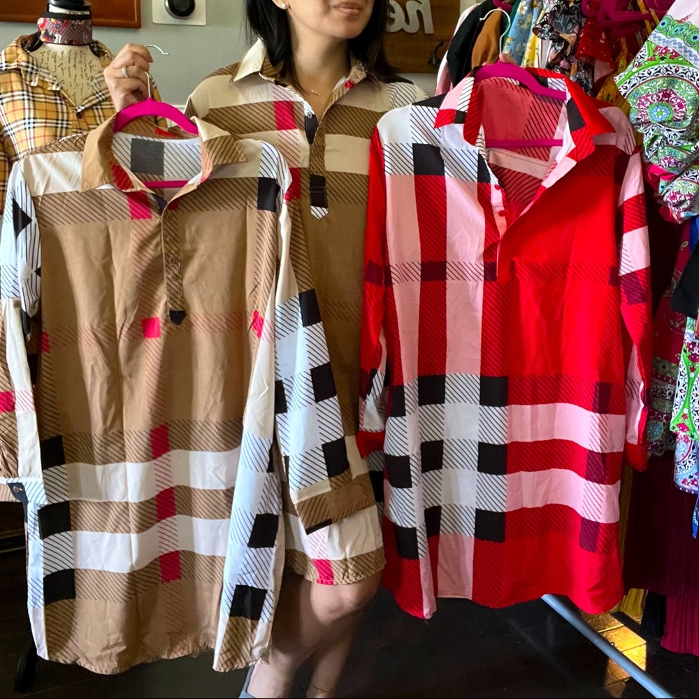 Checkered dress